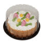 Mobile Preview: Biskuit Torte mit Sirup und Cremeschichten