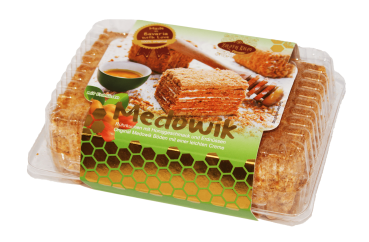 Rührkuchen mit Erdnüssen "Medowik"