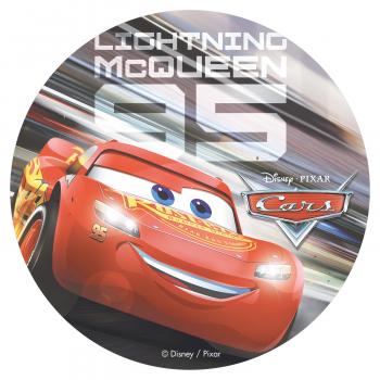 Essbarer Tortenaufleger "CARS 3" 20 cm