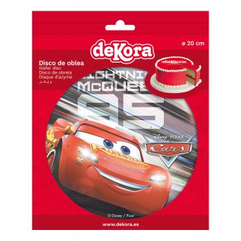 Essbarer Tortenaufleger "CARS 3" 20 cm